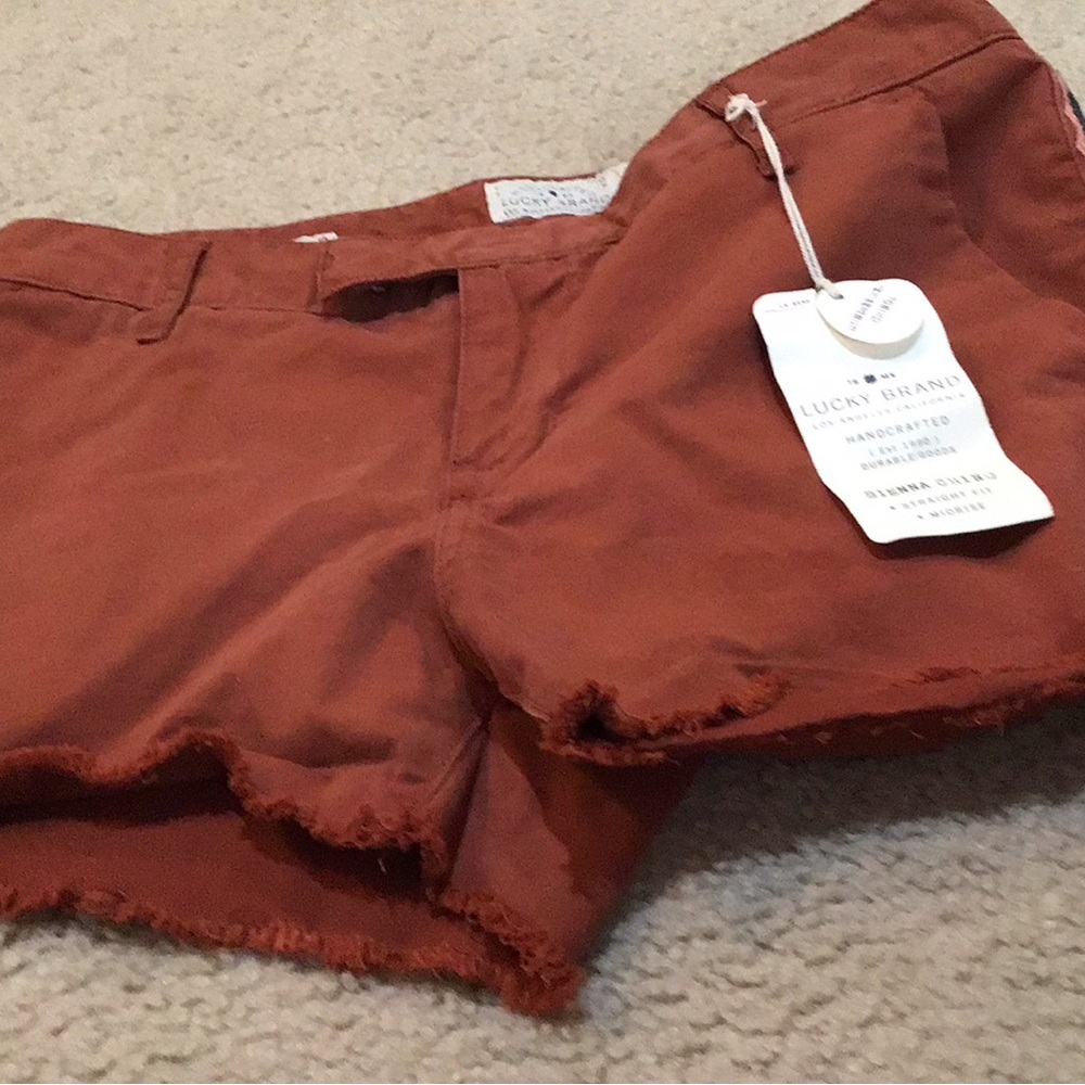 Lucky Brand Women's Terracotta Jean Shorts
